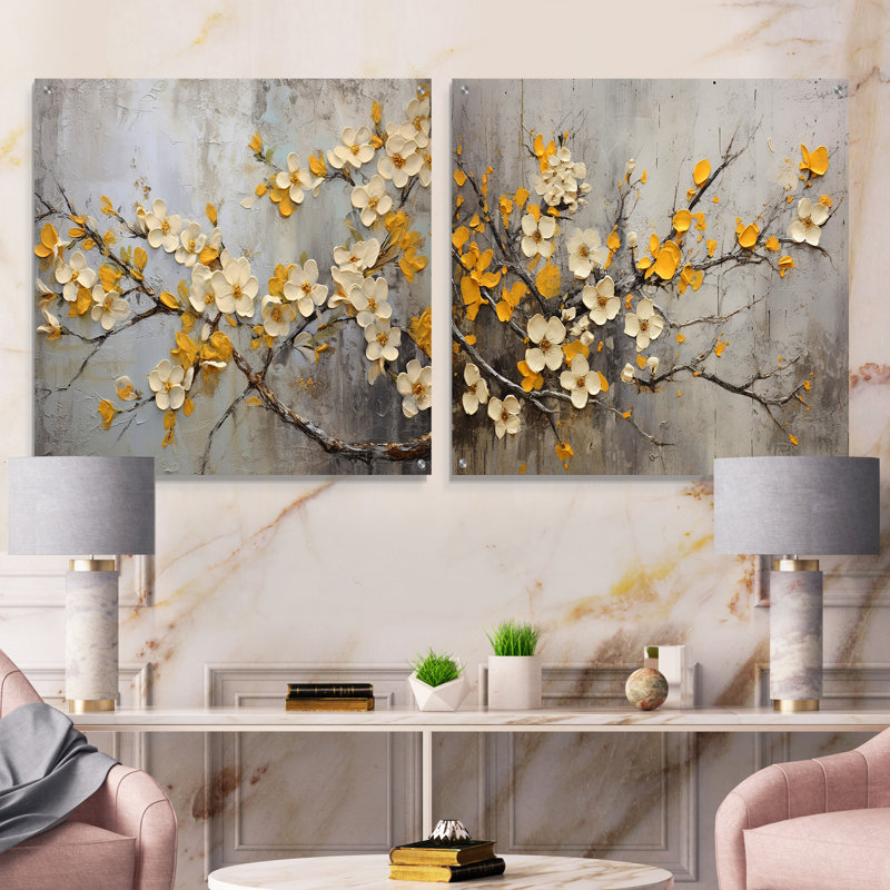 Pomme fleur Blony Harmony, H 36 po x l 73 po