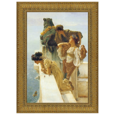 «A Coign of Vantage, 1895», reproduction sur toile encadrée
