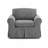 43.7" W Boneless Lounge Chair Accent Chair, Removable Cover-626782660