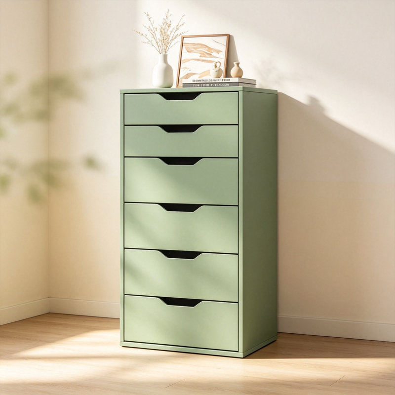 45 cm W Chest of 6 Drawers