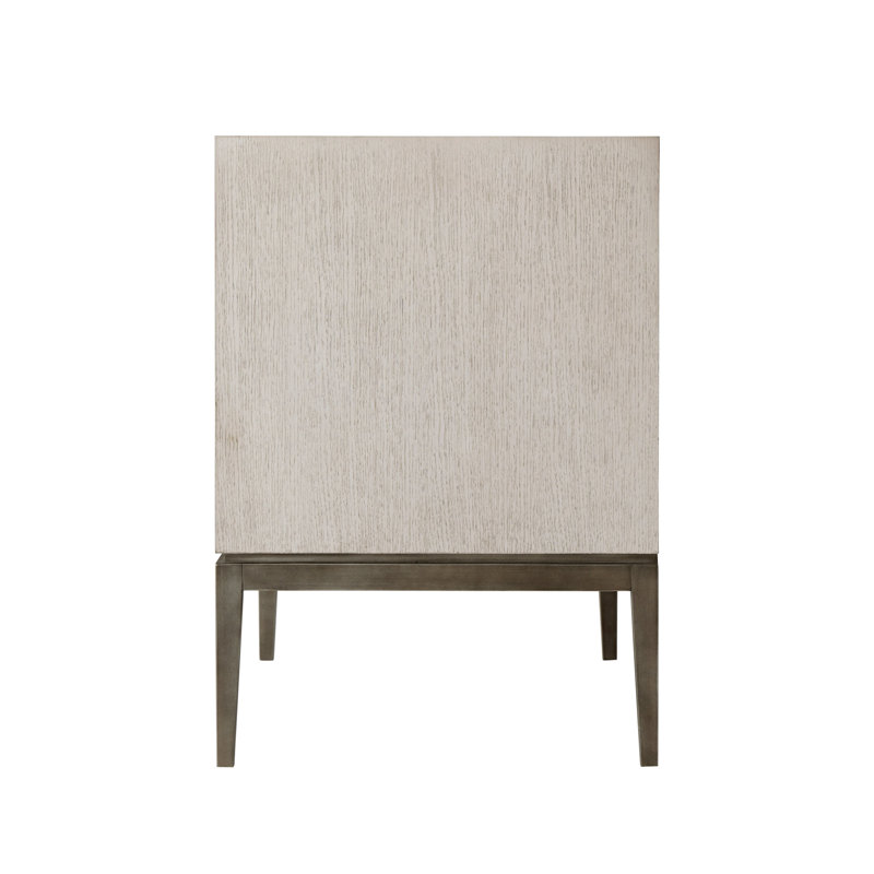 Genevra 35'' W Solid Wood Nightstand, Gowan
