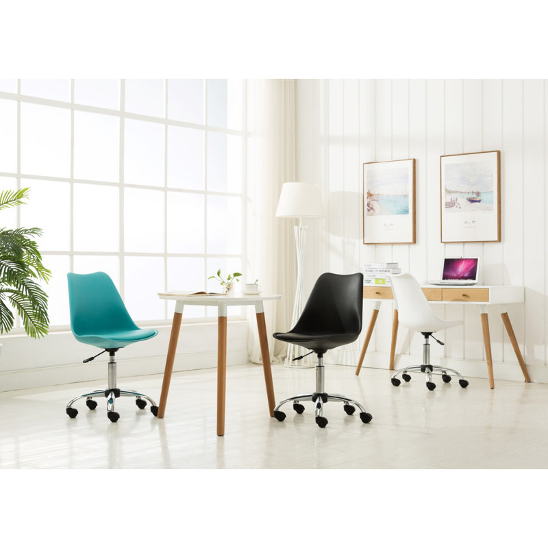 Chaise de travail Harland, bleu