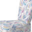 Chaise d'appoint mauve à motif animalier - collage côtier mauve-506832100