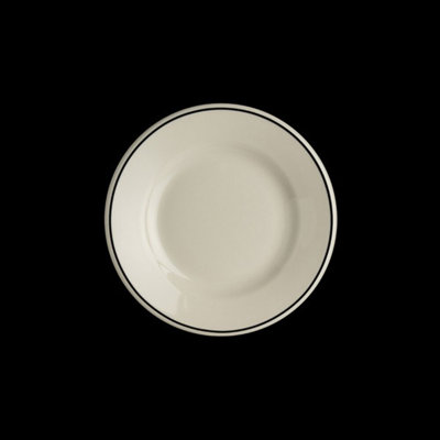 Plate Rolled Edge Black Line