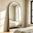 Arched Full-Length Mirror – Wall-Mounted With Aluminum Alloy Frame, HD Anti-Burst Glass –  For Bedroom Or Living Room-1948397779