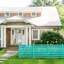Clôture de jardin avec panneau de clôture d'intimité en acier recyclé et poteau en acier recyclé (paquet de 2)-116370417