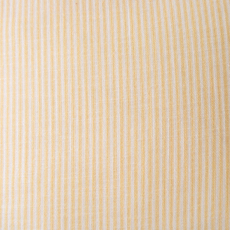 Floral Cotton Pillow Cover, Gold