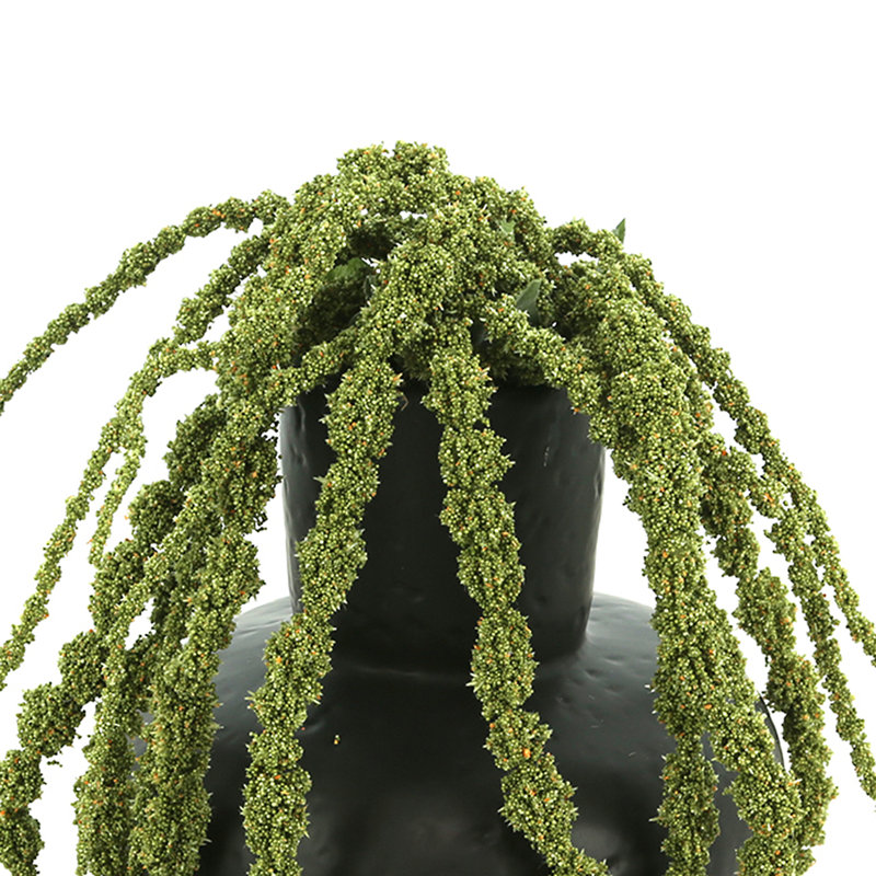Faux Amaranthus dans un vase en céramique