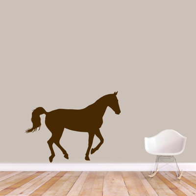 Décalcomanie murale cheval cheval