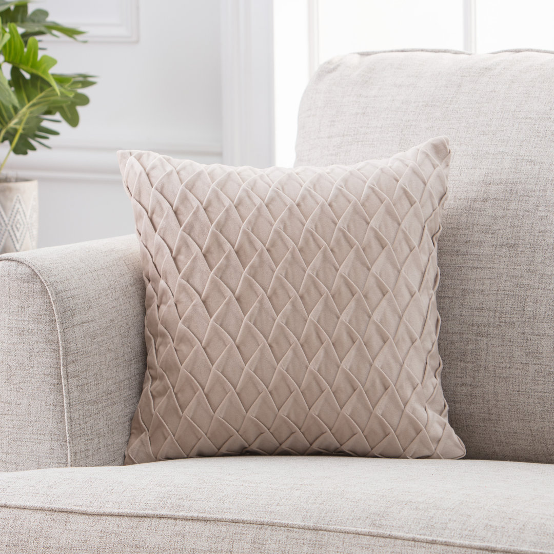 Chanasya Gem Textured Velvet Decorative Throw Pillow Cover Chanasya 