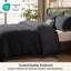 Ensemble de literie 100% coton tissé gaufré noir pour lit toutes saisons (ensemble de 3)-126671311-131198627