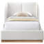 Lit en tissu Earley Boucle-88523746