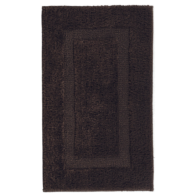 Bath Rug, 20" W x 31" L, Dark Chocolate