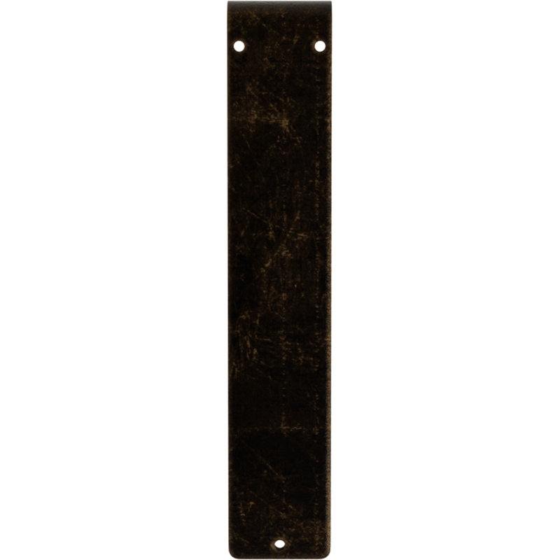 Support en fer forgé Eris, Laiton antique, H 10 po x l 2 po x P 7,5 po