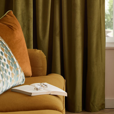 The Ultimate Velvet Room Darkening Curtain Panel Pair