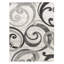 Tapis gris / argent à motif abstrait Mcc bibliothèque-460990695