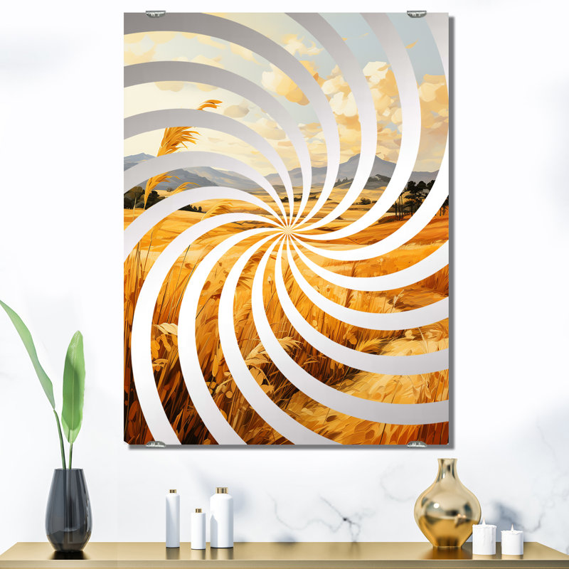 Chisholm - Miroir mural décoratif paysage romantique MIR135912, 40 po x 30 po