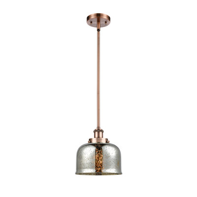 Luminaire suspendu en forme de cloche à 1 lumière Brook