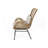 Tapscott Wicker Patio Chair with Cushions (Set of 2)-1193966381