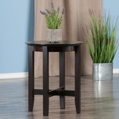 Table de bout en bois massif Aislin