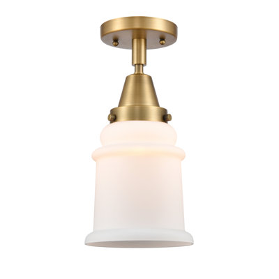 Alvi Glass Semi Flush Mount
