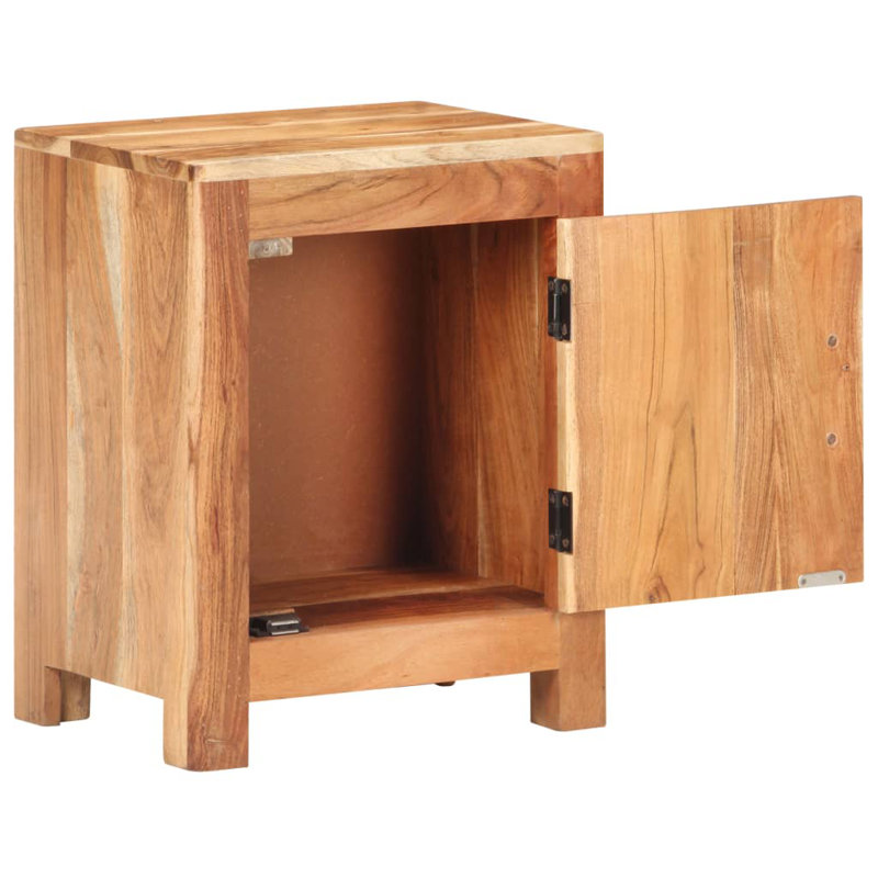 Verlin 40cm W Solid Wood Bedside Table