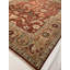 Wool Oriental Area Rug in Red/Beige