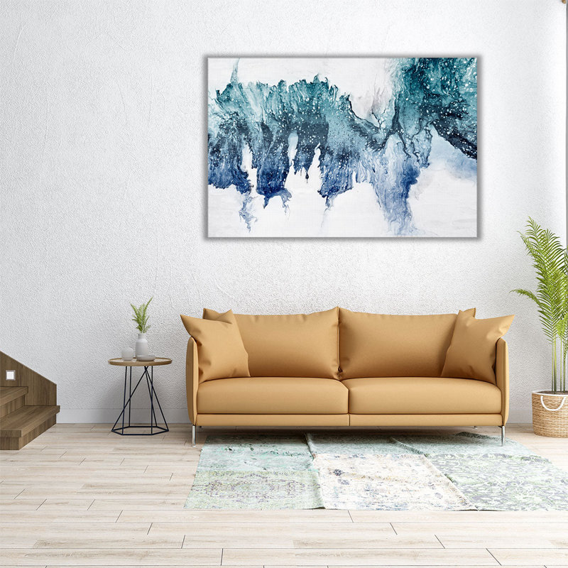 Ombre abstraite - reproduction d'art sur toile, H 40 po x l 60 po