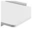 Table de lit réglable en hauteur avec plateau inclinable et porte-gobelet - Bureau d'ordinateur portable mobile pour le chevet