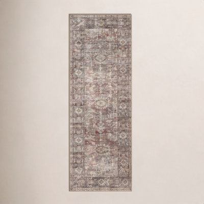 Amber Lewis x Loloi Georgie Bordeaux / Antique Area Rug