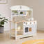 Wooden Kitchen Playset Pretend Toy Set for Kids