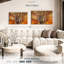 "A travers les cendres" sur toile-904837123