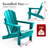 Foldable Outdoor Adirondack Chair-67075791