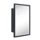 Haddison Recessed Framed Medicine Cabinet with Mirror and Adjustable Shelves