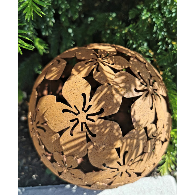 Charro Steel Gazing Ball, 20cm H x 20cm W x 20cm D