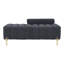 Banc d'appoint rembourré 54 "Adalyna Boucle-1683224677