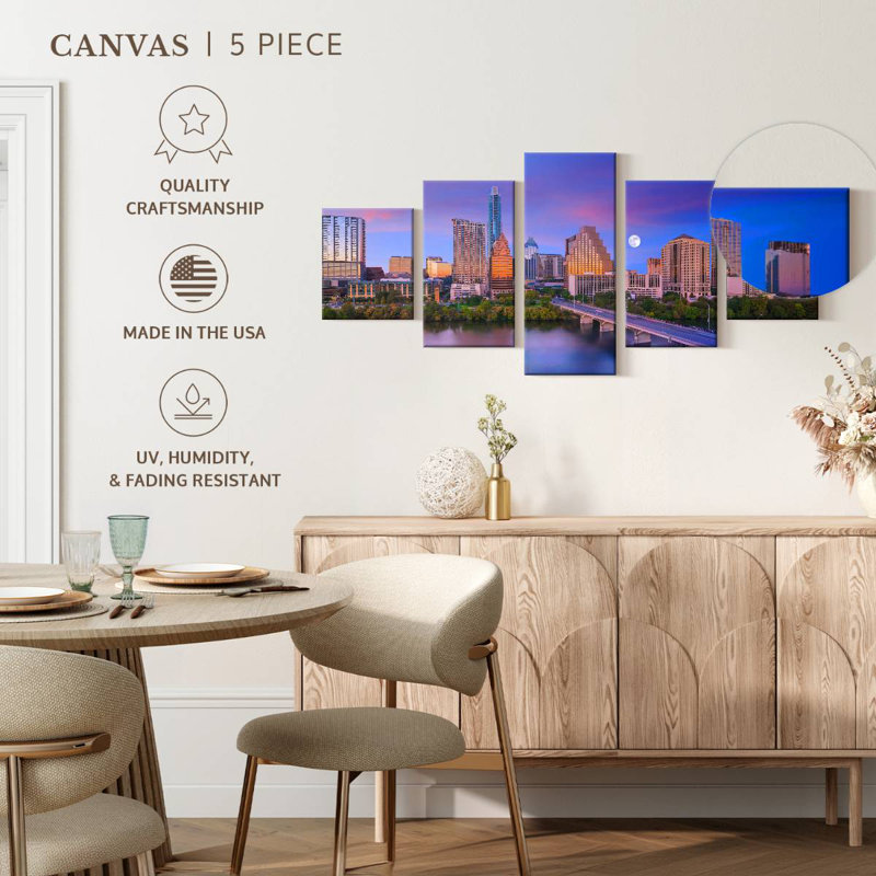 Austin, 24" H x 55" W