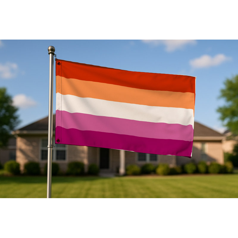 Drapeau de la fierté féminine - Drapeau