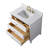 Caldwell 36" Single Sink Freestanding Bathroom Vanity with Engineered Marble Top-107663147-107663160-122918898