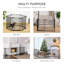 78cm H Metal Pet Barrier