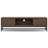 Banting 72"W Solid Wood Mid-Century Modern Low TV Stand for TVs up to 80" with 2 Cabinets and Open Shelf