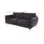 Modern Sofa 3 seater  with Silver Metal Legs-69378088