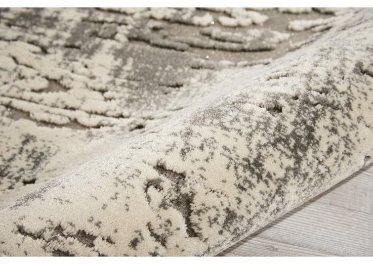 Gleam Area Rug in Ivory/Gray