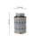 Elegant Ceramic Ginger Jars with Geometrical Design and Removable Lid-1334150256