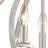 Plafonnier demi-encastré géométrique de style lustre 3 lumières de 14 po Edgebrooke