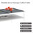 Coffee Table And End Tables Set Of 3, Tempered Glass Table With MDF Layer-847642092-847642080
