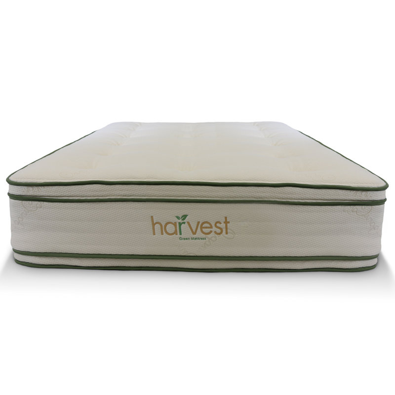 Matelas hybride mi-ferme 15 po Organic, Grand