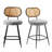 Counter Stool With Rattan Back-794721175-794839539