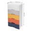 Armoire de rangement à 5 tiroirs en plastique avec rangement vertical vertical pour vêtements-1334309181
