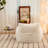 Luxe Furry Accent Bean Bag Chair-1906807341